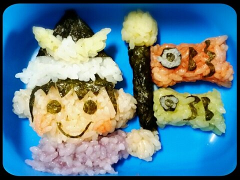 ☆子供の日★こいのぼりキャラ弁☆